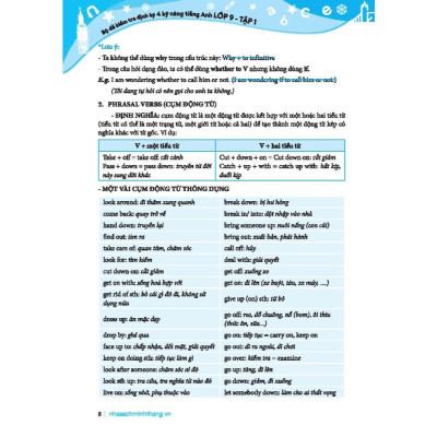 Sách - Global Success - Bộ Đề Kiểm Tra Định Kỳ 4 Kỹ Năng Tiếng Anh Lớp 9 - Có Đáp Án - Tập 1 - Minh Thắng