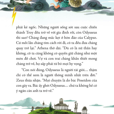 Sách - Illustrated Classics - Sử Thi Odyssey - Bìa Cứng