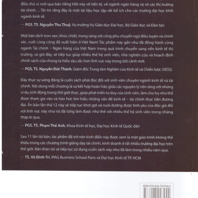 (Bìa Cứng) Kinh tế học về Tiền, Ngân hàng và Thị trường Tài chính - Ấn bản thứ 12 - Frederic S. Mishkin - PGS. TS. Phan Trần Trung Dũng dịch