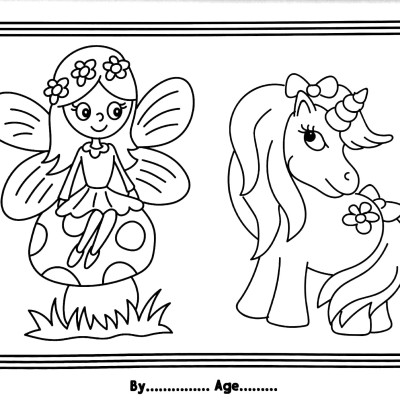 I Love To Colour My Placemat: Princess