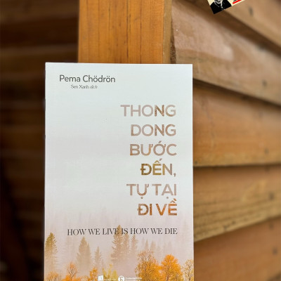 THONG DONG BƯỚC ĐẾN, TỰ TẠI ĐI VỀ - Pema Chödrön - Sen Xanh dịch - Thái Hà Books - NXB Dân Trí