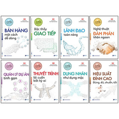 Combo 8 Cuốn: 8 Kỹ Năng Toàn Diện Trong Cuộc Sống Và Công Việc