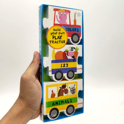 Chunky Set: Play Tractor: Colors, 123, Animals