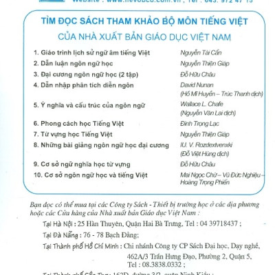 Dẫn Luận Ngôn Ngữ Học