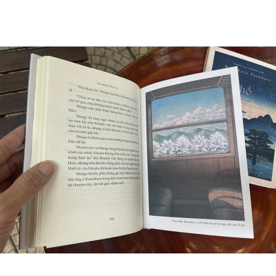 Combo 2Q Tiểu Thuyết (Bìa Cứng) Của Kawabata Yasunari - Tác Giả Đoạt Giải Nobel Văn Học :  Hồ +  Tiếng Núi _ Nhã Nam