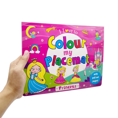 I Love To Colour My Placemat: Princess
