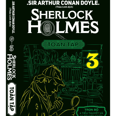 Sách - Combo Sherlock Holmes Bản Dịch Đầy Đủ 4 Tiểu Thuyết Và 56 Truyện Ngắn Trọn Bộ 3 Tập (Bìa Cứng Ép Kim Mỹ Thuật)