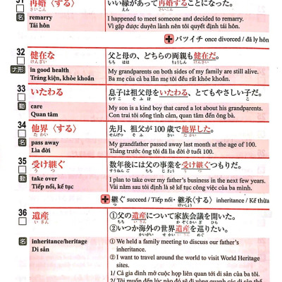 3000 Từ Vựng Cần Thiết Cho Kỳ Thi Năng Lực Nhật Ngữ N1