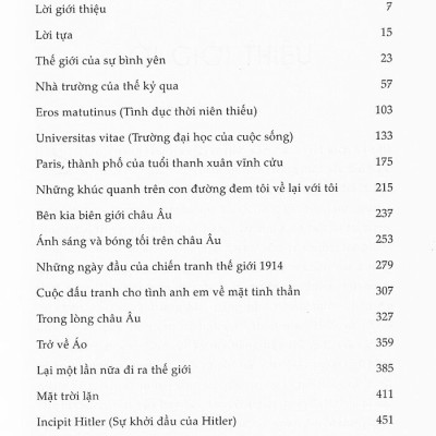 Thế giới những ngày qua (Bìa cứng)