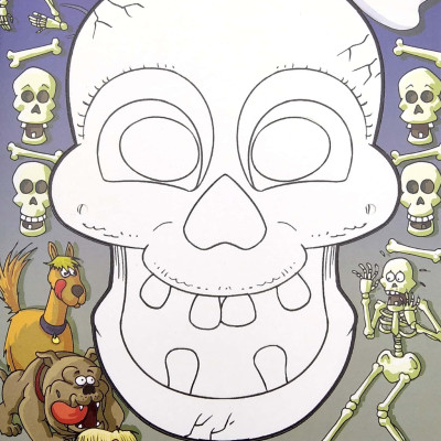 Costume Party Pop Out Masks