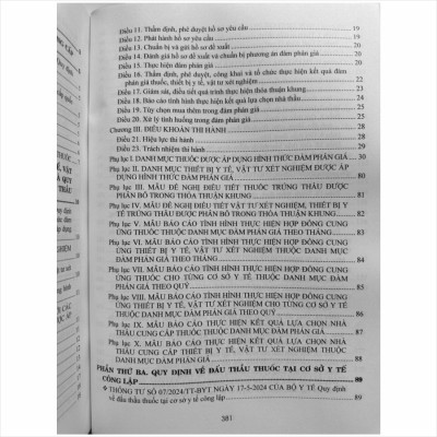 Sách Hướng Dẫn Công Tác Đấu Thầu, Quy Trình, Thủ Tục Lựa Chọn Nhà Thầu Mua Sắm Thuốc, Vật Tư, Trang Thiết Bị Y Tế - V2422D