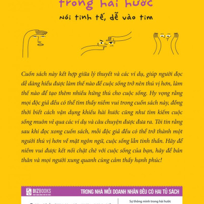 Sách Sự Thông Minh Trong Hài Hước: Nói Tinh Tế, Dễ Vào Tim - Bizbooks - BẢN QUYỀN