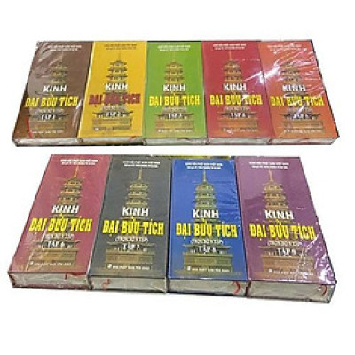 Sách - Kinh Đại Bửu Tích - HT. Thích Trí Tịnh (Bộ 9 Quyển) - Chính Thông