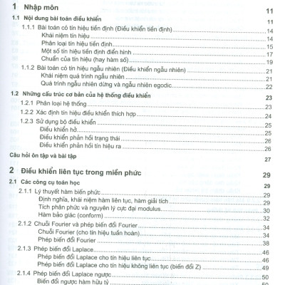 Cơ Sở Lý Thuyết Điều Khiển Tuyến Tính (Xuất bản lần thứ ba, có sửa chữa và bổ sung, năm 2023)