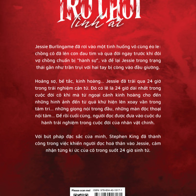 Sách - Trò chơi tình ái - Stephen King