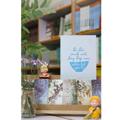 Để Đời Xanh Mát, Hãy Đắp Vun Chiếc Bát Ngôn Từ ( Tặng Postcard Xuân bốn mùa ) - Bản Quyền