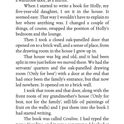 Coraline (Carnegie Medal Winner)