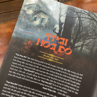 BÌA CỨNG –  TRẠI HOA ĐỎ - Một bộ phim bom tấn của Victor Vũ dựa trên tiểu thuyết này – DI LI