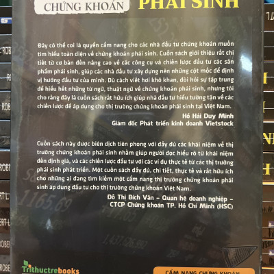 Cẩm nang chứng khoán phái sinh - Chiến lược từ A-Z về Đầu tư - Phòng hộ - Đầu cơ thành công nhất (Tái bản lần 1)