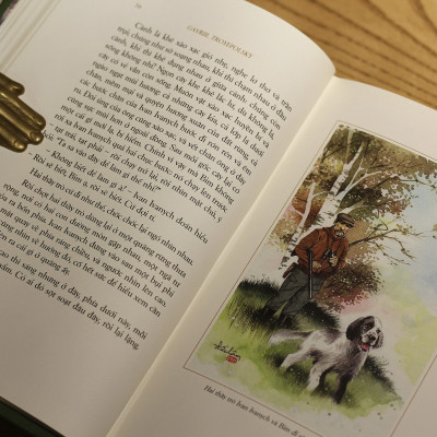 Sách - Ấn bản giới hạn Con Bim trắng tai đen - Bìa da microfiber - Đông A