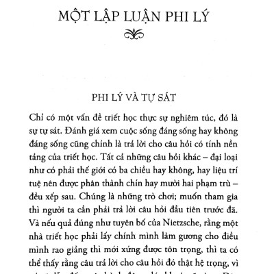 Thần Thoại Sisyphus (Tái Bản 2022)