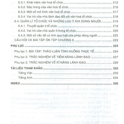 Giáo Trình Tâm Lý Học Quản Lý