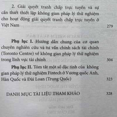 Phát Triển Không Gian Pháp Lý Thử Nghiệm Cho Công Nghệ Tài Chính và Các Lĩnh Vực Công Nghệ Mới Tại Việt Nam