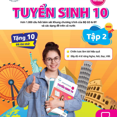 Sách - Dtpboosk - Trọn bộ ôn tập và bộ đề thi thử Tuyển sinh 10 môn Tiếng Anh (nâng cao)