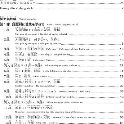 Tài Liệu Luyện Thi Năng Lực Tiếng Nhật N3 - Từ Vựng