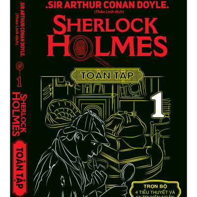 Sách - Combo Sherlock Holmes Bản Dịch Đầy Đủ 4 Tiểu Thuyết Và 56 Truyện Ngắn Trọn Bộ 3 Tập (Bìa Cứng Ép Kim Mỹ Thuật)