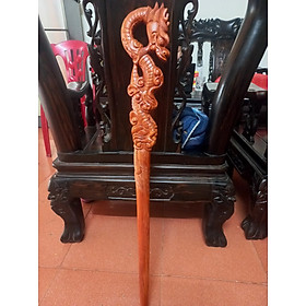 GẬY BATONG DÀNH CHO NGƯỜI GIÀ BẰNG GỖ HƯƠNG ĐÁ KT 90×13,5×4CM