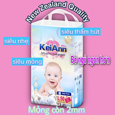 com bo 2 bich ta quan cao cap keiann size L 50+2 mieng tang 1 mon qua cho be