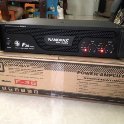 Main Cục Đẩy 36 Sò Nanomax F-36 Công Suất 3200w Hàng Chính Hãng