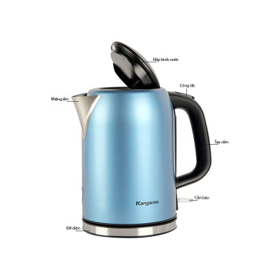 Bình Đun Siêu Tốc Kangaroo KG17K1 (1.7 Lít) - Hàng Chính Hãng