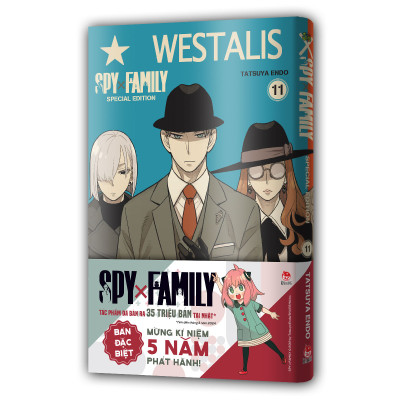 Spy X Family Tập 11 (Bản Đặc Biệt) [Tặng Kèm Obi + Bìa Áo PVC + Standee Acrylic]