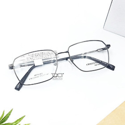 GỌNG KÍNH UNISEX, PHOM VUÔNG, THỜI TRANG HÀN QUỐC, CHÍNH HÃNG CHALLENGER CM220008