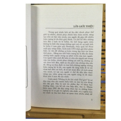 Những Bí Ẩn Lớn Nhất Thế Giới