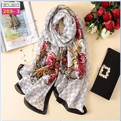 KHĂN CHOÀNG CỔ LỤA THỜI TRANG CAO Cấp XỊN SÒ MS269-3