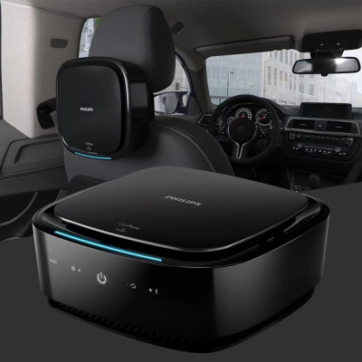 Máy khử mùi, lọc không khí trong ô tô Thương hiệu Hà Lan cao cấp Philips GP7101, Công suất 3,5W - Bảo Hành 12 Tháng (Hàng Nhập Khẩu)