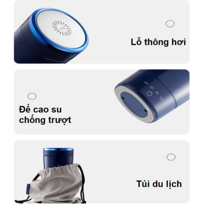 Bình đun nước kiêm giữ nhiệt 2 trong 1 cao cấp Morphy Richards MR6060 cảm biến nhiệt độ NTC THERMISTOR Công suất: 60-350W - Hàng nhập khẩu