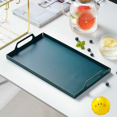 COMBO BỘ BÌNH CỐC THỦY TINH CHỊU NHIỆT CAO CẤP LÊN ĐẾN 400 ĐỘ C KÈM KHAY SẮT XANH ( BÌNH ĐÁY VUÔNG )