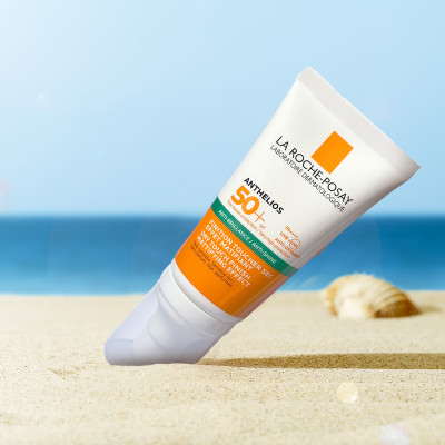 Kem Chống Nắng Không Màu Kiểm Soát Dầu La Roche-Posay Anthelios XL Dry Touch Gel-Cream SPF 50+ UVB & UVA (50ml) tặng kèm băng đô mèo xinh xắn