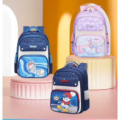 BINBES - BNS-5019 Balo học sinh Cấp 1 siêu nhẹ, chống gù, chống thấm nước. cặp sách học sinh