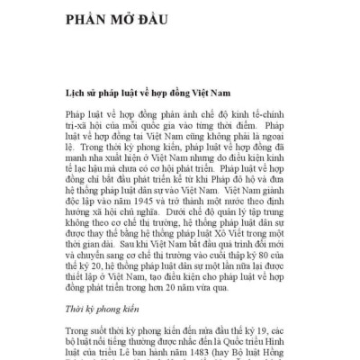 Pháp luật về hợp đồng