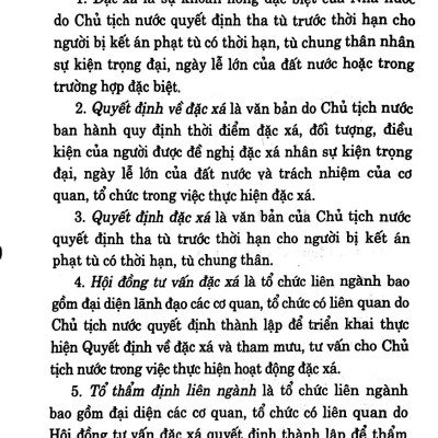 Luật Đặc Xá