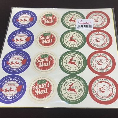 Stickers dán trang trí Noel cao cấp