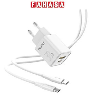Sạc Nhanh Pisen Quick - Vivid 30W 1C1A GaN - Pisen CC1000