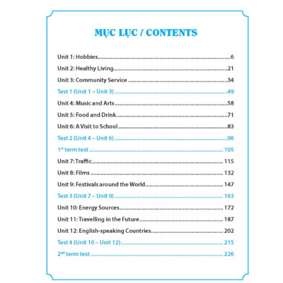 Sách - GLOBAL SUCCESS - BÀI TẬP TIẾNG ANH LỚP 7 (Không đáp án)
