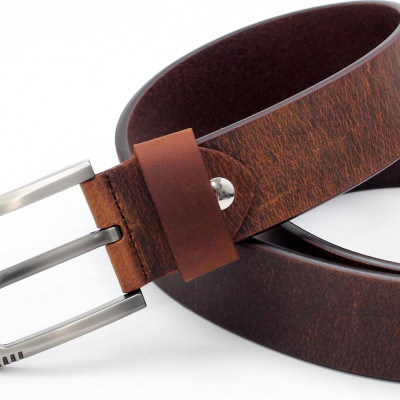 Thắt lưng nam da bò AT Leather - S4k02 - Da bò sáp