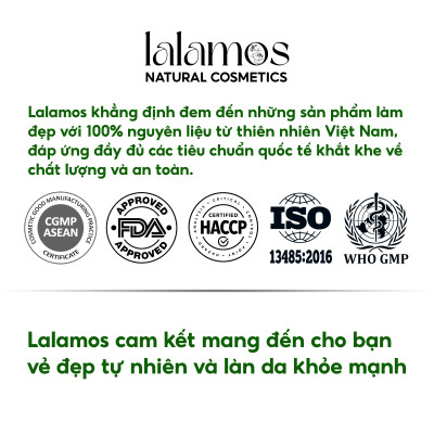Sữa rửa mặt Lalamos Phôi Kim Ngân Hoa làm sạch sâu và cấp ẩm 280ml